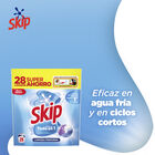 Detergente en capsulas skip limpieza profunda 28 lavados
