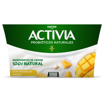 B&iacute;fidus Activia pack 4 mango