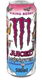 Bebida energética con sabor viking berry Monster 500 ml
