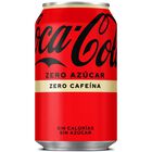 Refresco cola Coca-Cola lata 33cl zero zero sin cafeína
