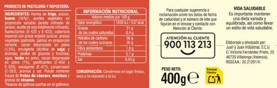 Plum Cake Alipende 400g Marmol