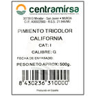Pimiento tricolor 500g