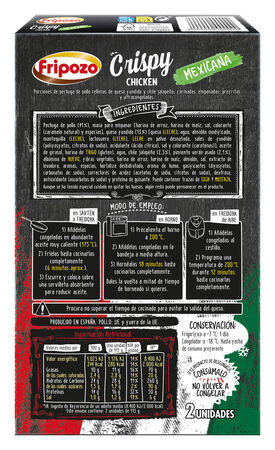 Crispy chicken Fripozo mexicana 2 uds