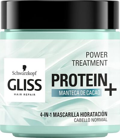 Mascarilla capilar Gliss 4en1 Hidratación 400 ml