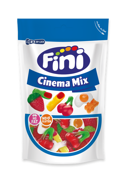 Golosinas sin gluten Fini 180g cinema mix brillo