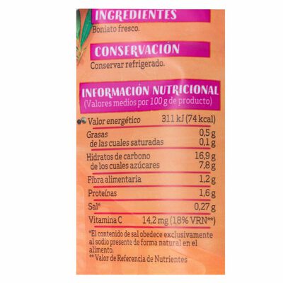 Boniato para microondas Sweetpat 400g