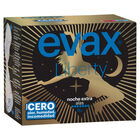 Compresas Evax Liberty 9 unidades alas noche extra