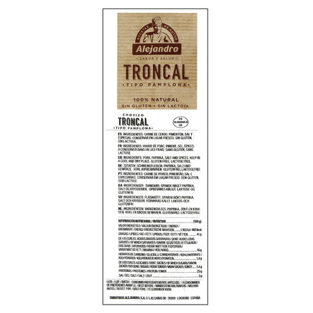 Chorizo troncal Alejandro