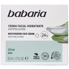 Crema facial de día y noche Babaria 50ml hidratante con aloe vera