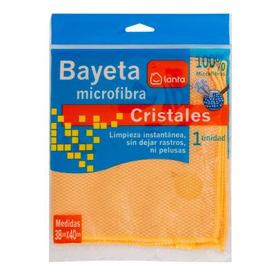 Bayeta de microfibra Lanta para cristales