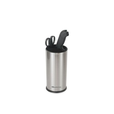 Portacuchillos Quttin Acero Inoxidable (12 X 12 X 22,6 Cm)