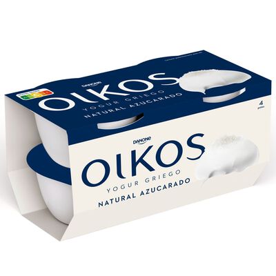 Yogur estilo griego Oikos pack 4 azucarado
