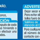 Estropajo fibra blanca Lanta 2 unidades baño
