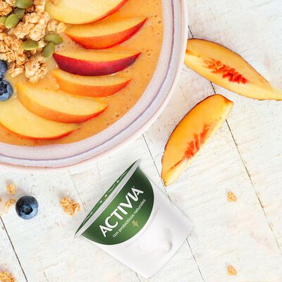 B&iacute;fidus Activia cremoso pack 4 melocot&oacute;n