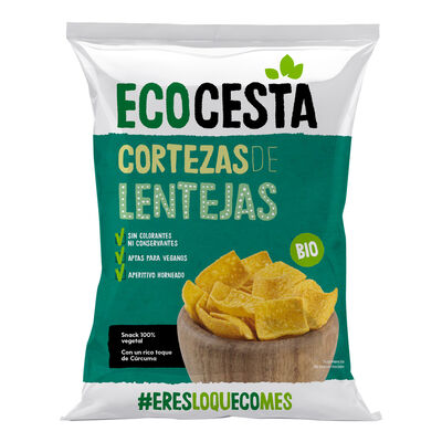 Cortezas de lentejas Bio Ecocesta 65g