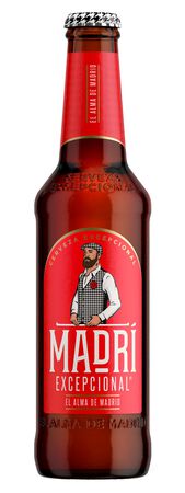 Cerveza Madr&iacute; botella 33cl excepcional