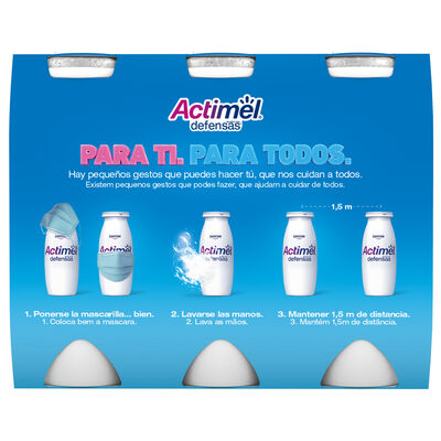 Actimel pack 6 natural