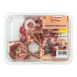 EMCESA Espinazo de cerdo salado 250 g.