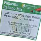 Pimiento italiano mixto bolsa 500g