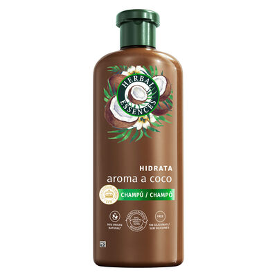 Champú Herbal Essences 350ml hidrata aroma a coco