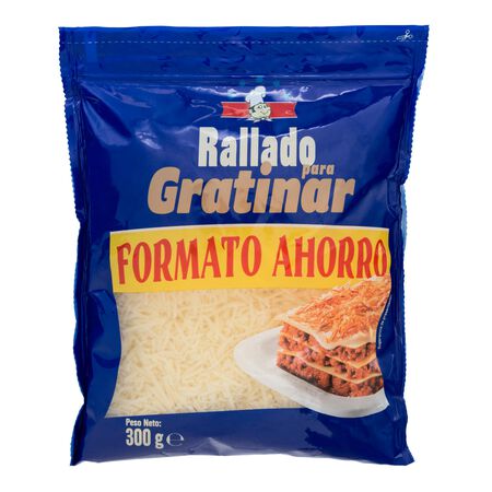 Queso rallado para gratinar Lafuente 300g