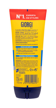Gel fijador Giorgi 170 ml Efecto mojado