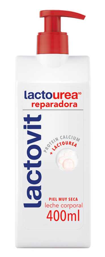 Body milk Lactovit lactourea 400ml reparador para piel seca