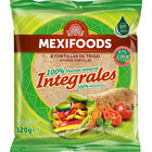 Tortillas trigo Mexifoods integrales fajitas 320g
