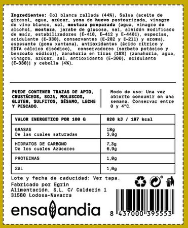 Ensaladilla ensalandia 250g americana