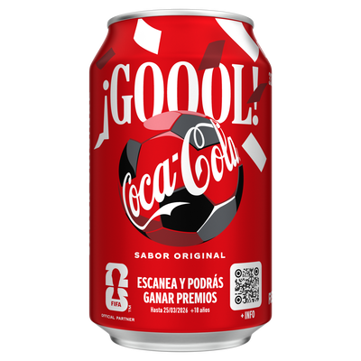 Refresco cola Coca-Cola Sabor Original lata 33cl