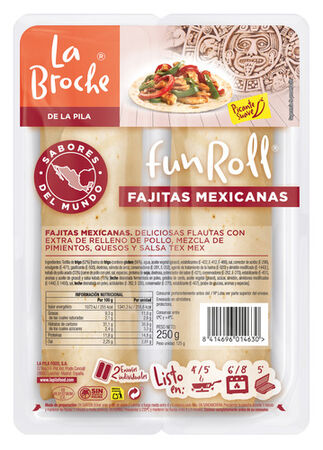 Fajitas mexicanas La Broche 250g