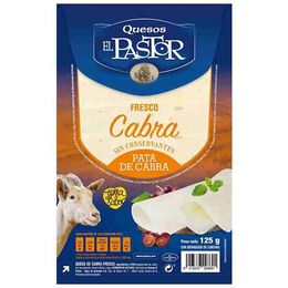 Queso de cabra en lonchas Pastor 125g