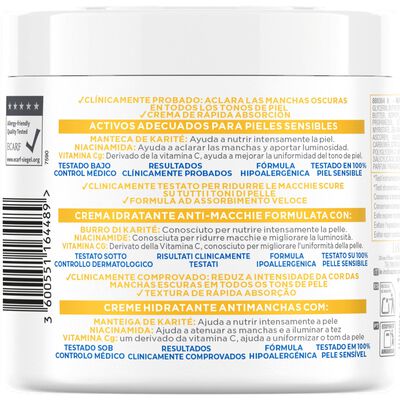 Crema corporal hidratante antimanchas Mixa 400ml