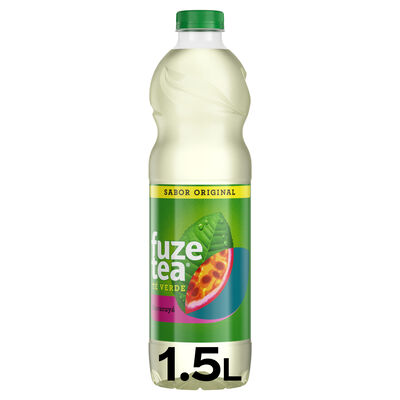 Fuze Tea T&eacute; Verde Maracuy&aacute; 1,5L Botella