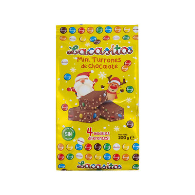 Turr&oacute;n de chocolate Lacasitos Mini 200g