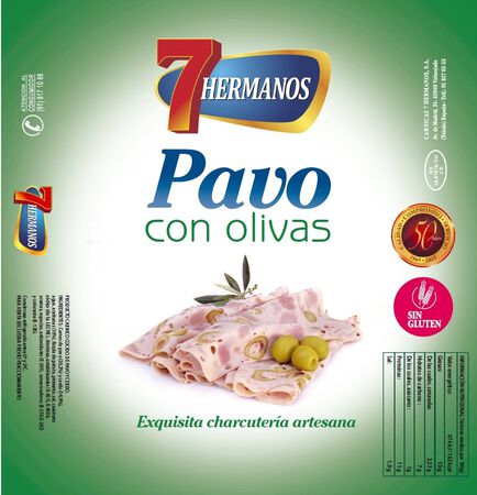 Pavo con olivas 7 Hermanos