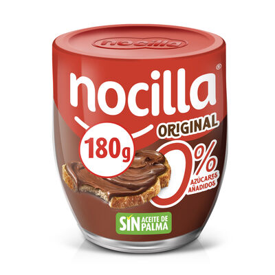 Crema de cacao y avellanas 0% azúcar Nocilla 180g