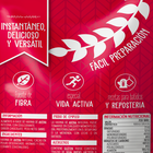 Harina de avena Área Proteica 900g chocolate