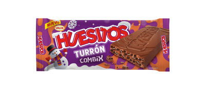 Turrón de chocolate con leche Huesitos Valor 200g