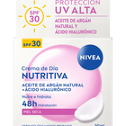 Crema facial de d&iacute;a nutritiva con factor de protecci&oacute;n solar 30 Nivea 50 ml