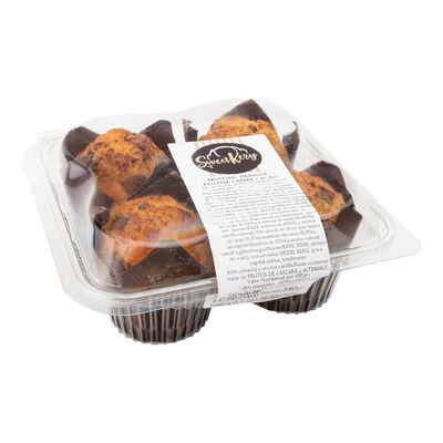 Muffins Sweetkery vainilla chocolate 340g