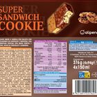 Helado super sandwich Alipende 4 uds cookies