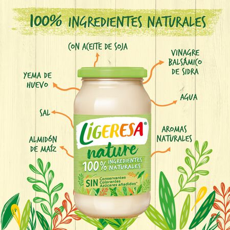 Salsa fina Ligeresa 430ml nature