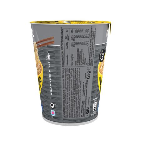 Fideos orientales oriental Gallina Blanca yatekomo 61g