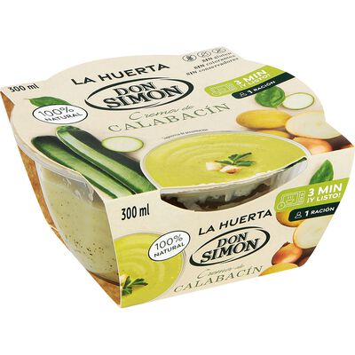 Crema de calabacín La Huerta Don Simon 300ml