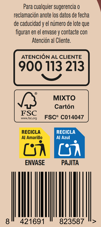 Batido Alipende pack 6 cacao 200ml