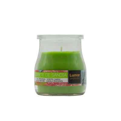 Vela perfumada Sorbete de Sandía Lumar Aromatic 1 unidad
