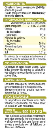 Ciruela sin hueso Alipende 250g