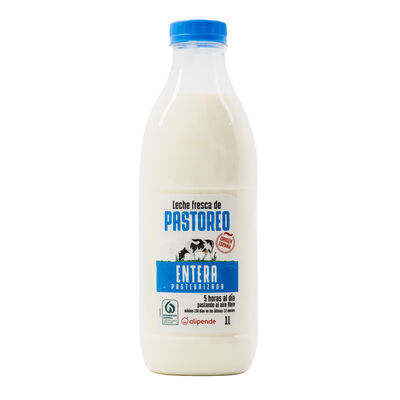 Leche Fresca Alipende Botella 1L Entera