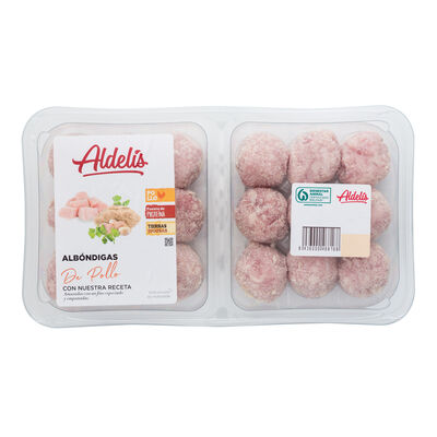Albóndiga de pollo Aldelis 420g